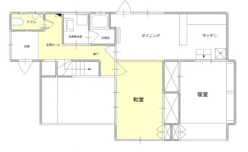 使っていなかった和室をリビング寝室へ