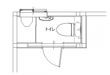 ホテルライクのトイレ