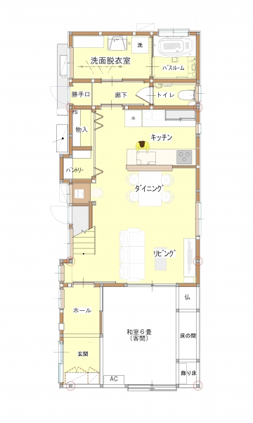 最優先事項は　LDKの確保！
