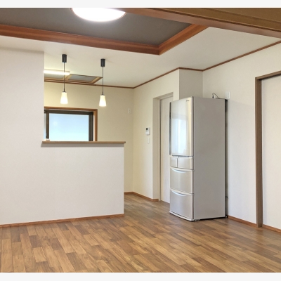 既設を生かしながら、シックモダンなインテリアに！