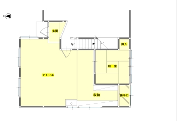 LDKは京風町古民家イメージで！
