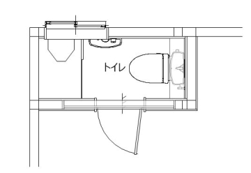ホテルライクのトイレ