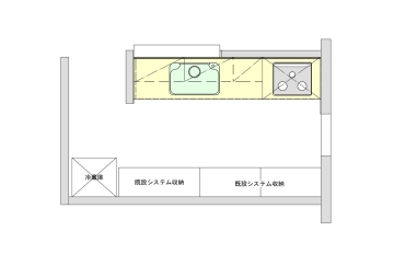スッキリ使いやすくなった二度目のキッチン