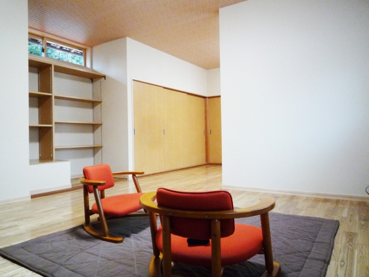 寝室と夫婦のリビング