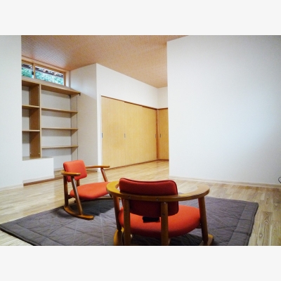 寝室と夫婦のリビング