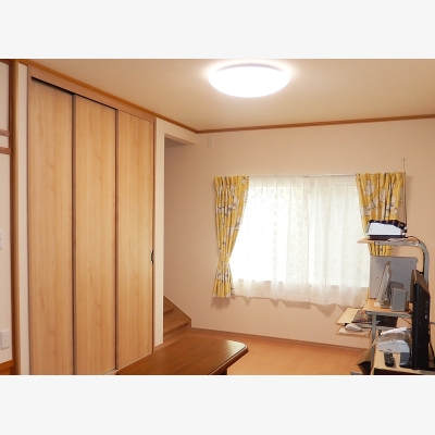 使っていなかった和室をリビング寝室へ